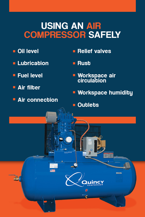 Air Compressor Safety Working Safely with Compressed Air