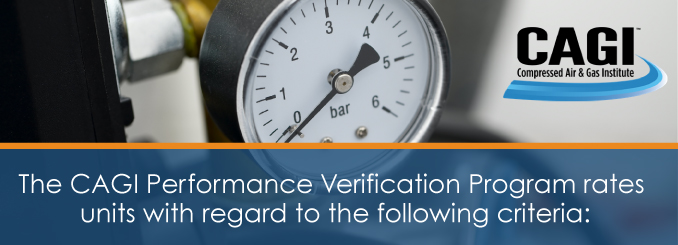 The CAGI Performance Verification Program rates units with regard to the following criteria