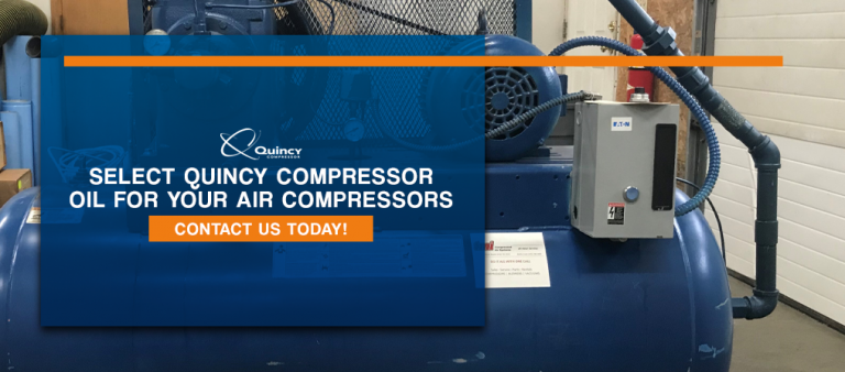 quincy air compressor oil
