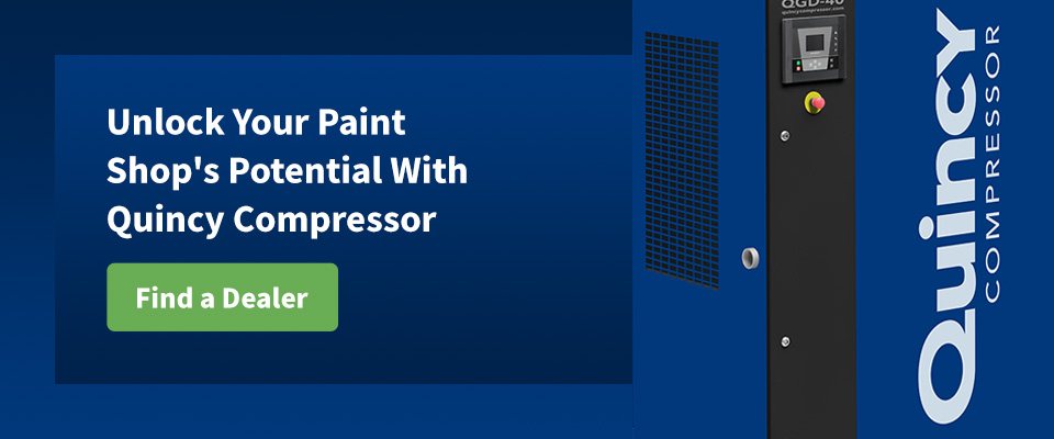 Unlock Your Paint Shop's Potential With Quincy Compressor